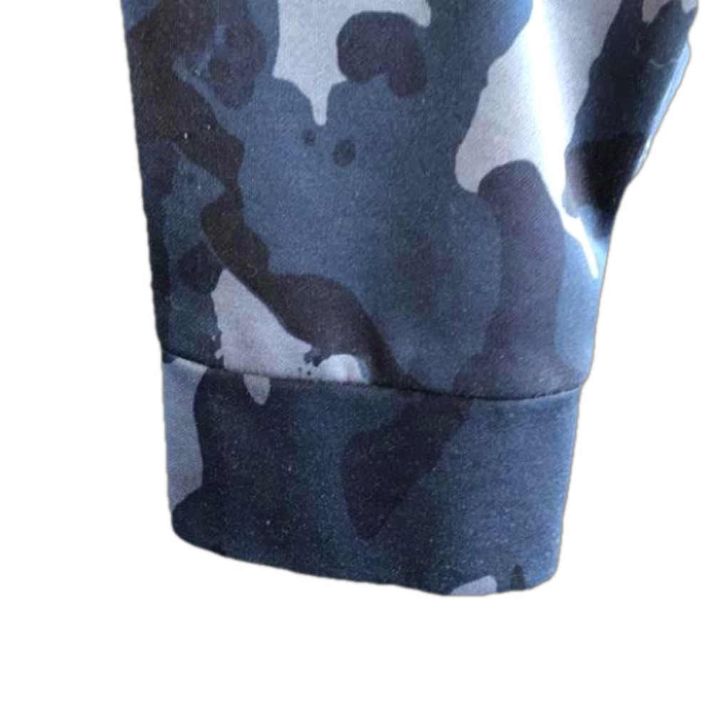 ADIDAS Kid’s Blue Camo Long Sleeve Hoodie—Sz Large 14/16 - Picture 13 of 17